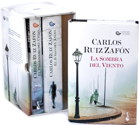 Estuche Tetralogia La Sombra del Viento by Carlos Ruiz Zafon